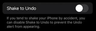 How to Turn Off Shake to Undo on iPhone