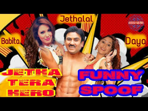 Funny Jethalal with Hot and Sexy BabitaJi