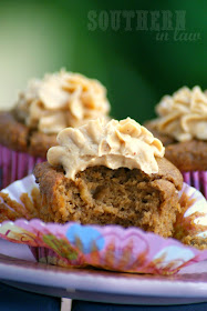 Healthy Low Calorie Peanut Butter and Banana Protein Cupcake Recipe  low fat, low carb, gluten free, high protein, sugar free, clean eating friendly