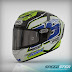 SHOEI JC16 GREEN