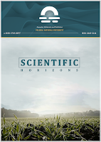 Cover to Scientific Horizons