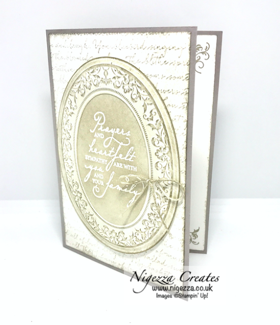 Nigezza Creates with Stampin' Up! & Woven Heirlooms 