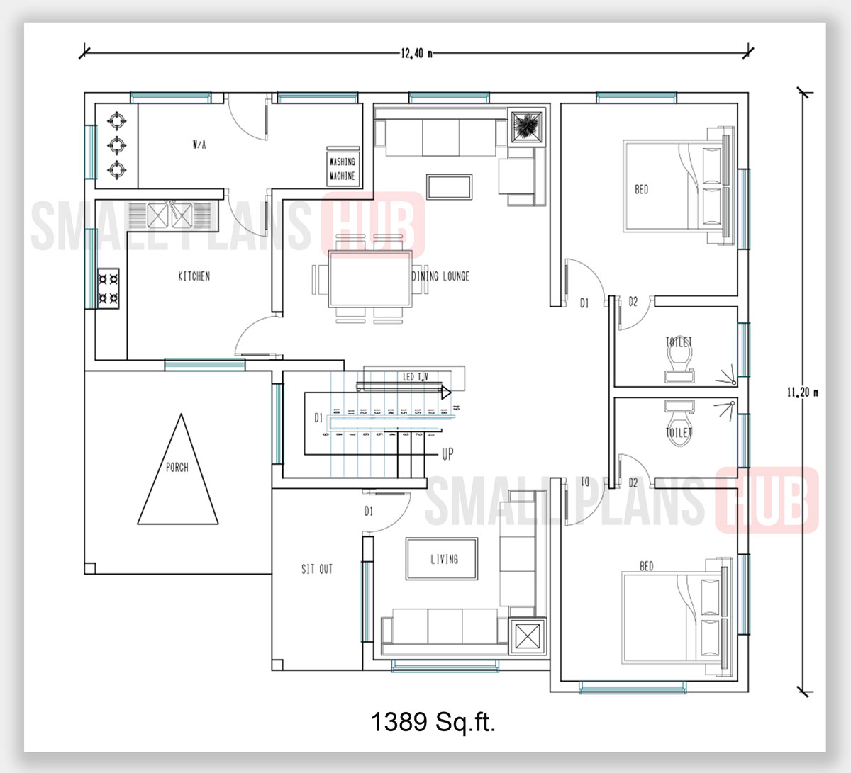 Kerala Style 3 Bedroom House Plan And Elevation Download For Free Small Plans Hub