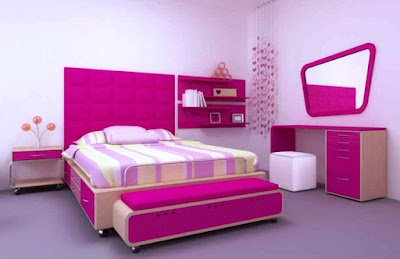 Desain Kamar Tidur Anak Perempuan 808