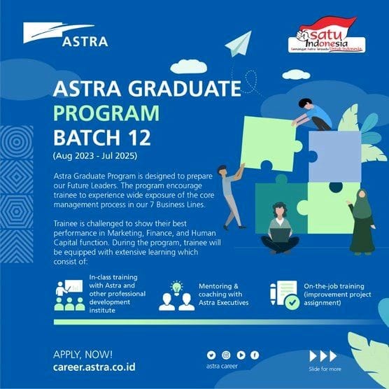 Astra Graduate Program Bacth 12, Untuk Kamu Yang Fresh Graduates