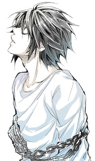 L  fictional character in the manga series Death Note