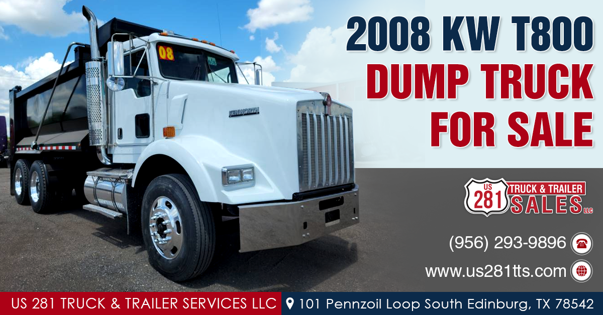 2008 KW T800 Dump Truck For Sale