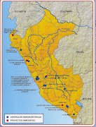 MAPA DE LAS CENTRALES HIDROELÉCTRICAS DEL PERÚ (img )