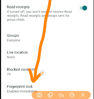 تفعيل ميزة غلق الواتس اب بالبصمة للأندرويد - مبدع كمبيوتر