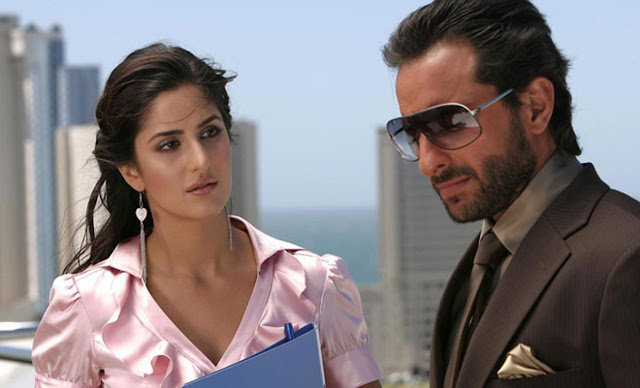 Katrina Kaif & Saif Ali Khan Couple Wallpaper Download