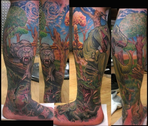 leg tattoos for men sleeves. tattoos for men on leg