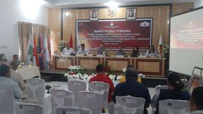 Pleno KPU Penetapan Legislator Bitung. Berikut Nama Anggota DPRD Bitung Periode 2024-2029