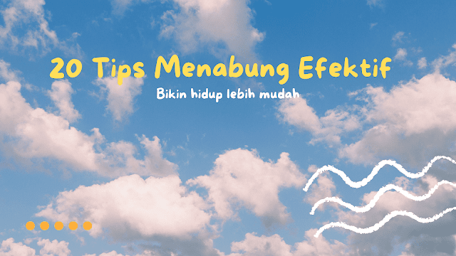 Tips Menabung