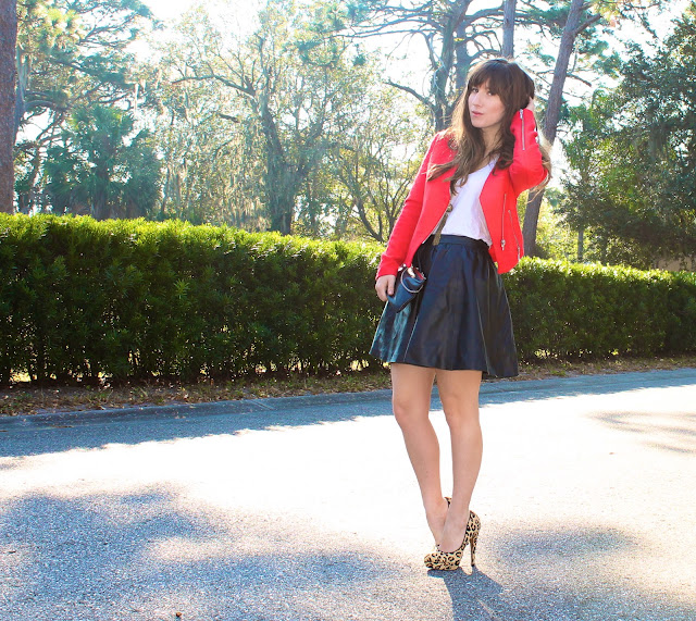 red blazer