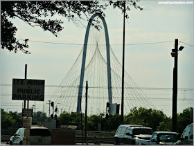 Margaret Hunt Hill Bridge de Calatrava en Dallas, Texas