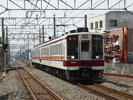 【列車番号にカギ発見！】東武日光線　急行　東武日光行き　6050系(2017.4登場)