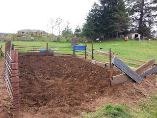 homemade garden fence