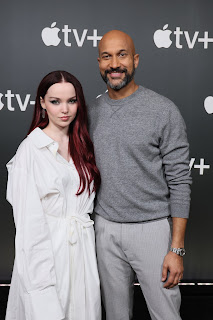 Dove Cameron and Keegan-Michael Key from “Schmigadoon!” Season 2 speak at the Apple TV+ 2023 Winter TCA Tour at The Langham Huntington Pasadena.