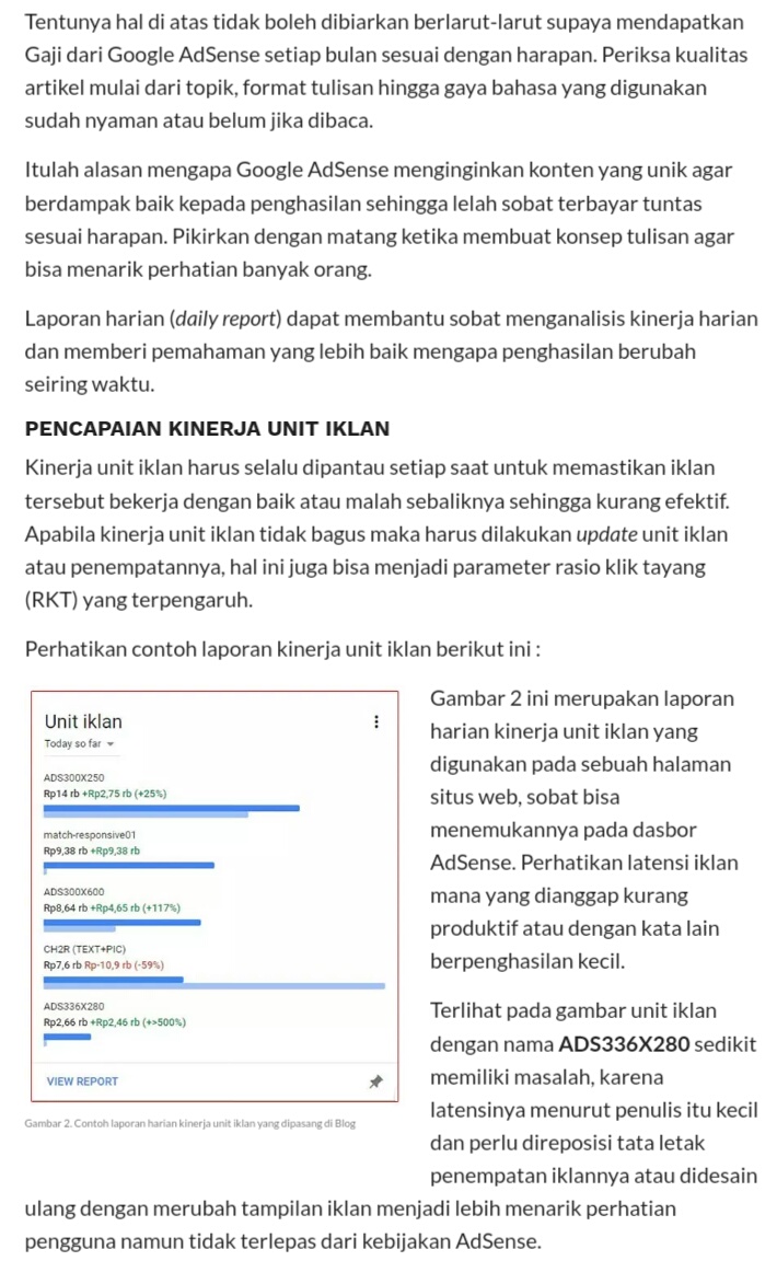 Tips dan Syarat Gajian dari Google Adsense tiap Bulan