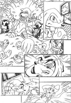 Sonic Coloring Pages