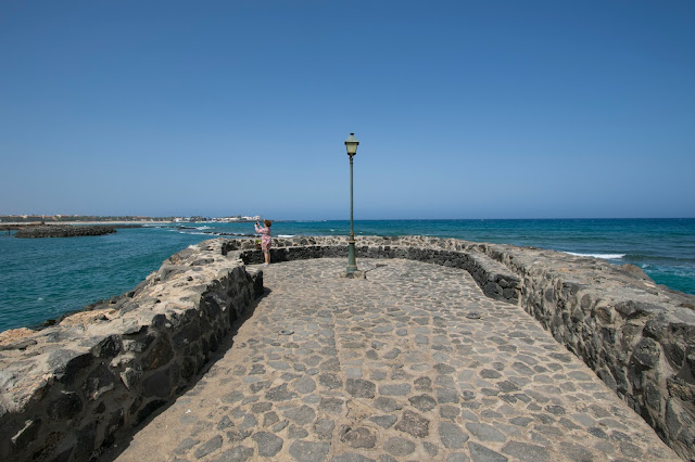 Spiaggia di Caleta de Fuste-Hotel Sheraton-Fuerteventura