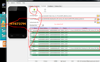 Cara Bypass Advan I5c Mtk MT6737M via Flashtool 