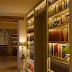 Book shelf with lights