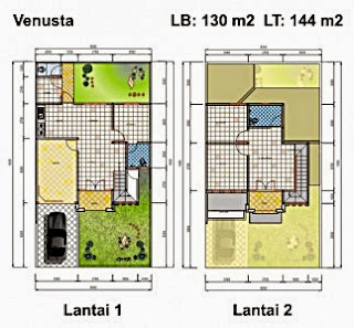 50+ Contoh Gambar Denah Rumah Minimalis Terbaru 2019 