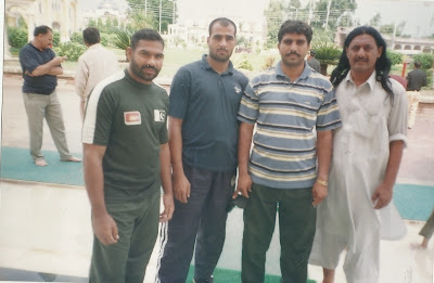 Ch muhammad mansha (Left) with Friends