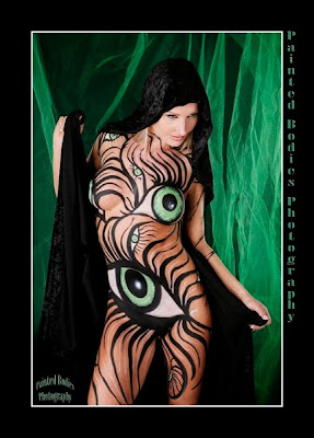 Stunning Full Body Paint Art