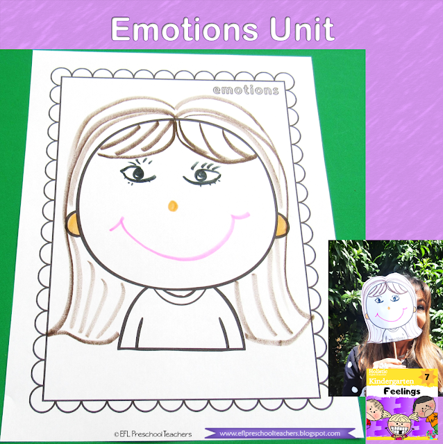 Draw your emotion worksheets