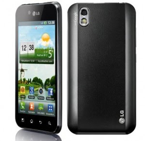 LG Optimus Black P970 Hp Android Paling Tipis Smartphone Canggih 