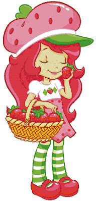 strawberry shortcake cross stitch pattern