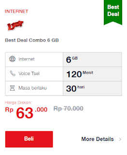 Paket best deal telkomsel loop