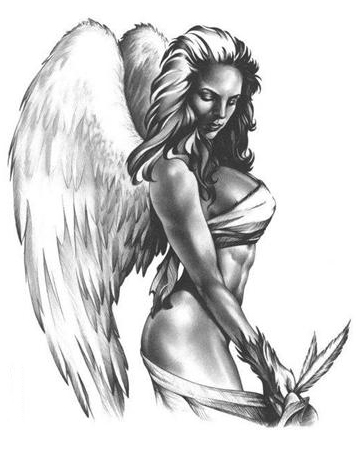 Http wwwtattoodonkeycom pics g Gtgt Angel Wings Tattoo Tips tattoo engel