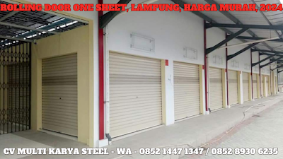 GAMBAR, ROLLING DOOR ONE SHEET,  BANDAR, LAMPUNG, HARGA, ROLLING DOOR ONE SHEET, PER METER, TERBARU, 2024