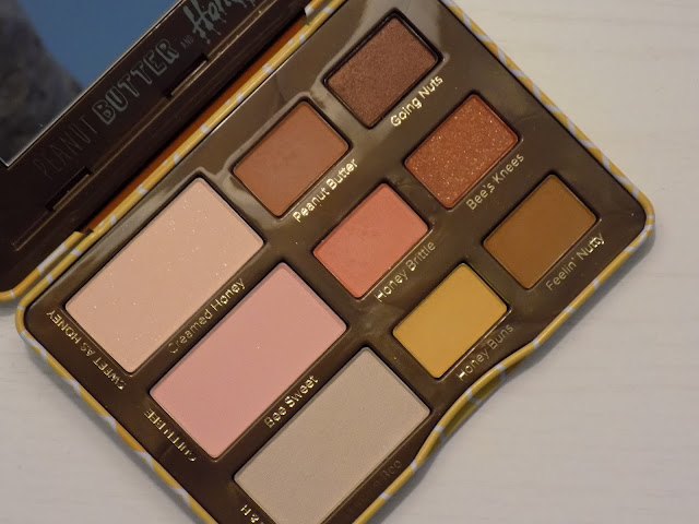 too faced-peanut butter and honey-eyeshadow palette