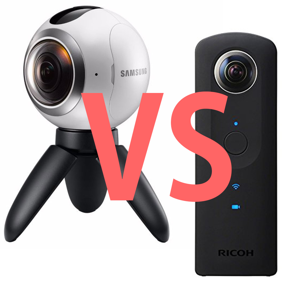 360度カメラの動画性能の画質比較 Samsung Gear 360 Vs Ricoh Theta S リコー シーター エス Dronediy