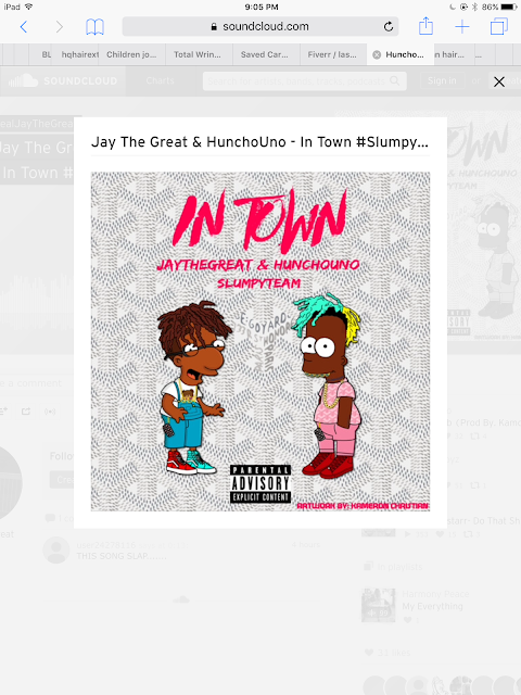 In Town, Jay The Great, HunchoUno, rapper, rap, hiphop, music, newmusic, singles, autotune, #1 new york hiphop blog, new york hiphop, new york hiphop blog, new york music, nyc hiphop, 