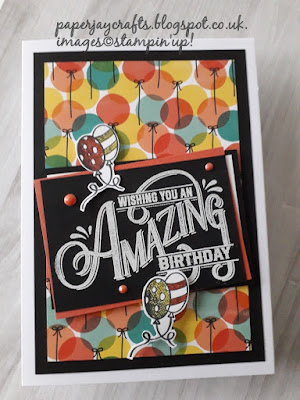 Everything Amazing Birthday Card Stampin Up