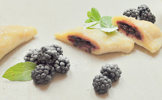 Brombeer-Ravioli