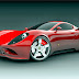 RED FERRARI SPORT CARS and CONCEPT