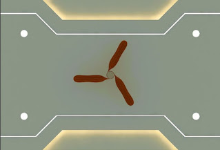Profile light for bedroom false ceiling design