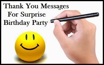 Thank You Messages! : Thank You Messages For Surprise ...