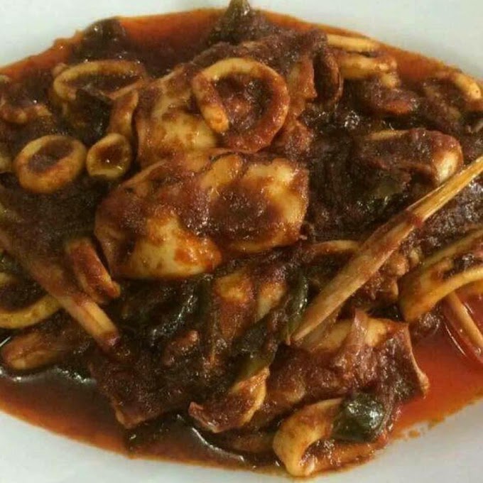 SOTONG MASAK CARA BALI .