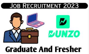 Dunzo Recruitment 2023 – Latest Jobs in India – Fresher Graduate 