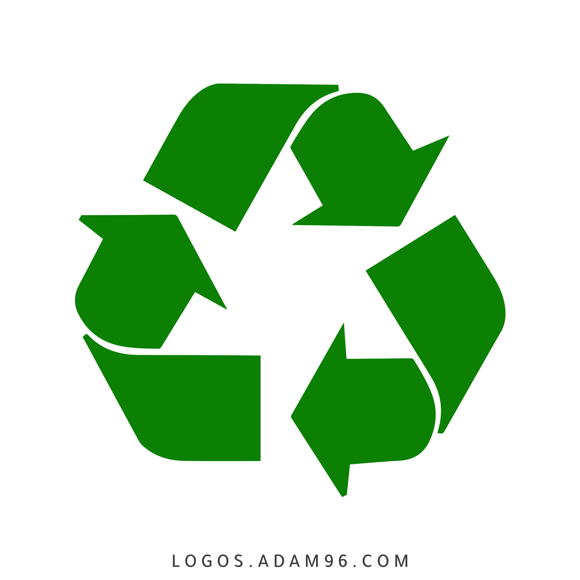 Logo Recycling Vector Free Download SVG - PNG
