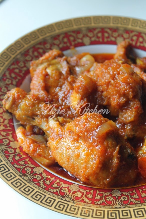 Ayam Masak Merah Yang Paling Best - Azie Kitchen