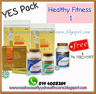 YES PACK SHAKLEE :Kombinasi Produk Lebih JIMAT, YES Healthy Prenatal, YES Healthy Postnatal, YES Healthy Fitness, YES Healthy Young Living, Vivix, 