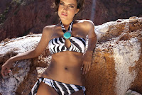 Diana Morales hot photo shoot in sexy bikini body for Aguaclara swimwear models